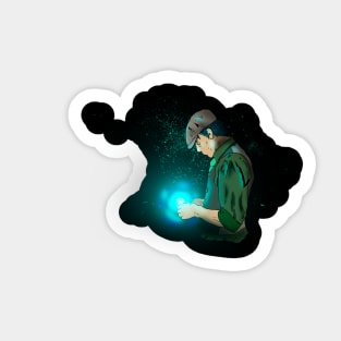 old fashioned crystal ball Sticker